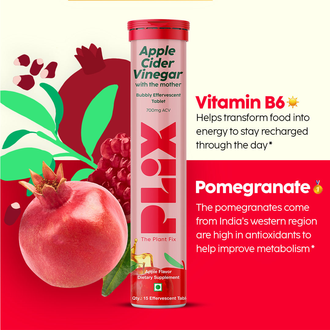 Apple Cider Vinegar Effervescent with 700mg ACV 12 Pack