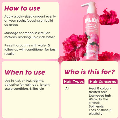 Hibiscus Bond Repair Advanced Shampoo