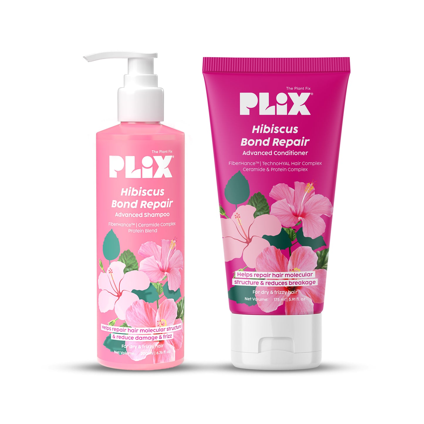 Hibiscus Bond Repair Advanced Shampoo & Conditioner