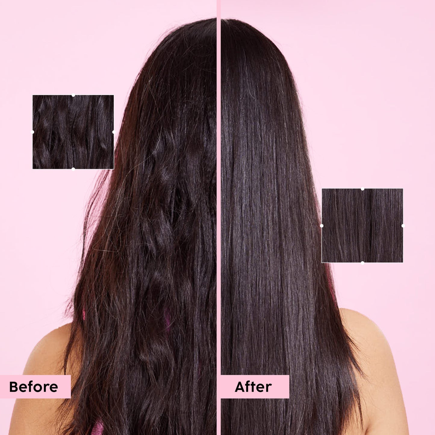 Hibiscus Frizz Control Hair Serum Protects from Heat & Boosts Shine