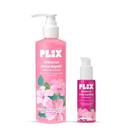  Hibiscus Frizz Control Hair Serum Protects from Heat & Boosts Shine 
