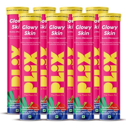 Glowy Skin Effervescent with 500mg Glutathione