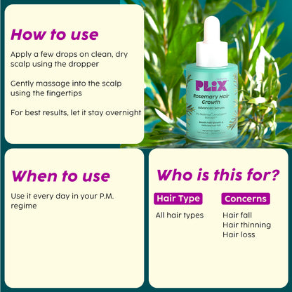 Rosemary Advanced Hair Growth Serum