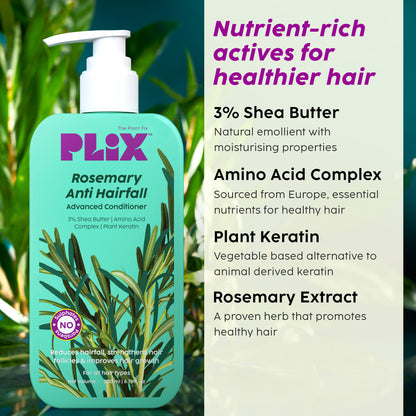 Rosemary Anti Hairfall Conditioner with 3% Shea Butter starter
